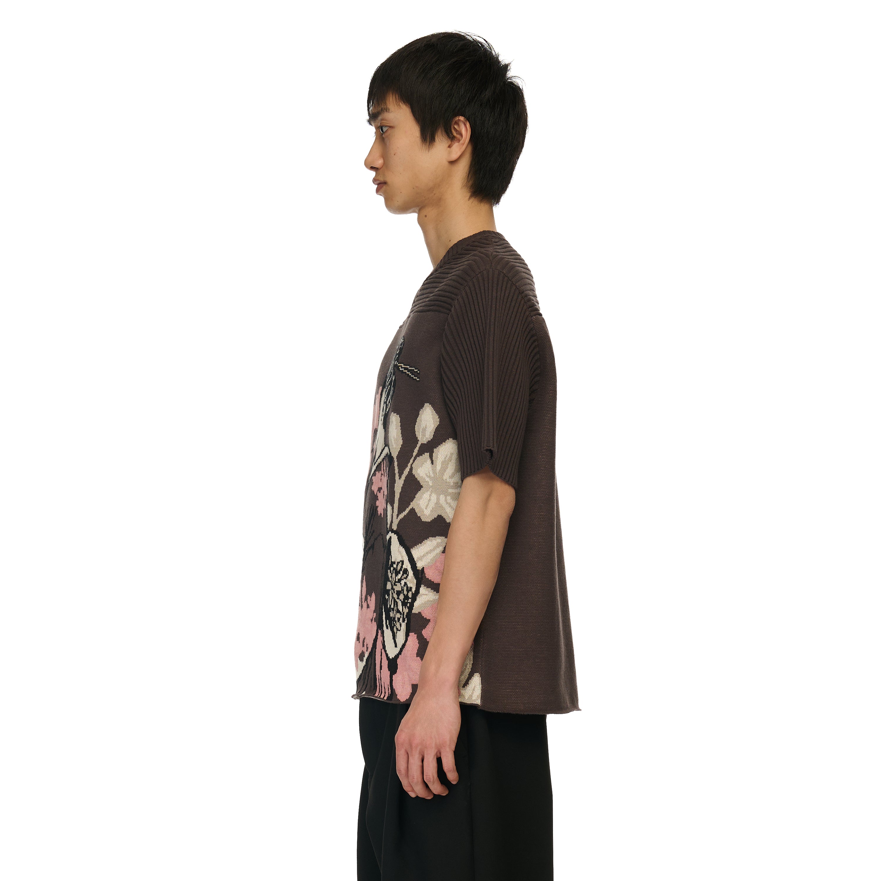 Derschutze "yakuza v2" knitted Jersey blue