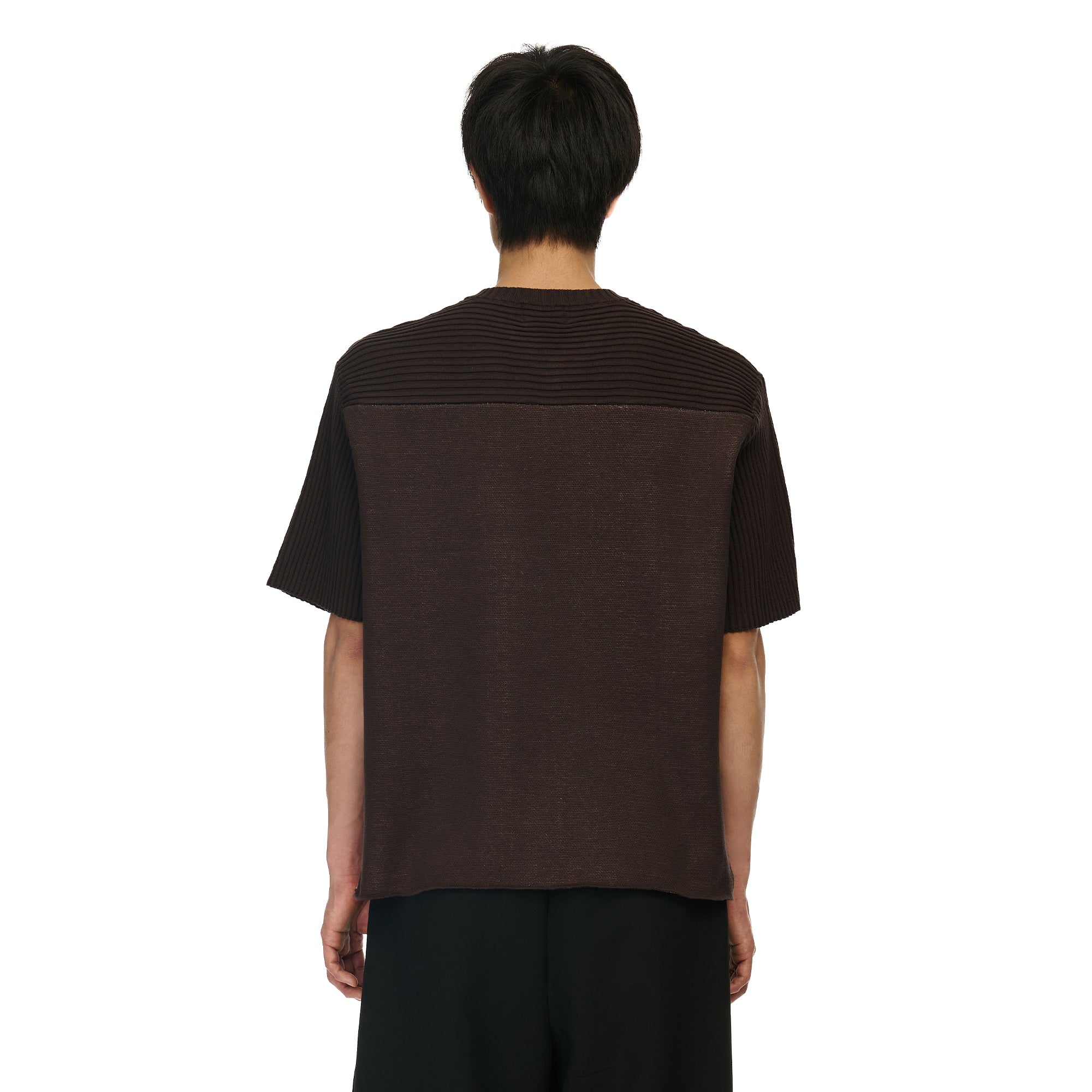 Derschutze "yakuza v2" knitted Jersey brown