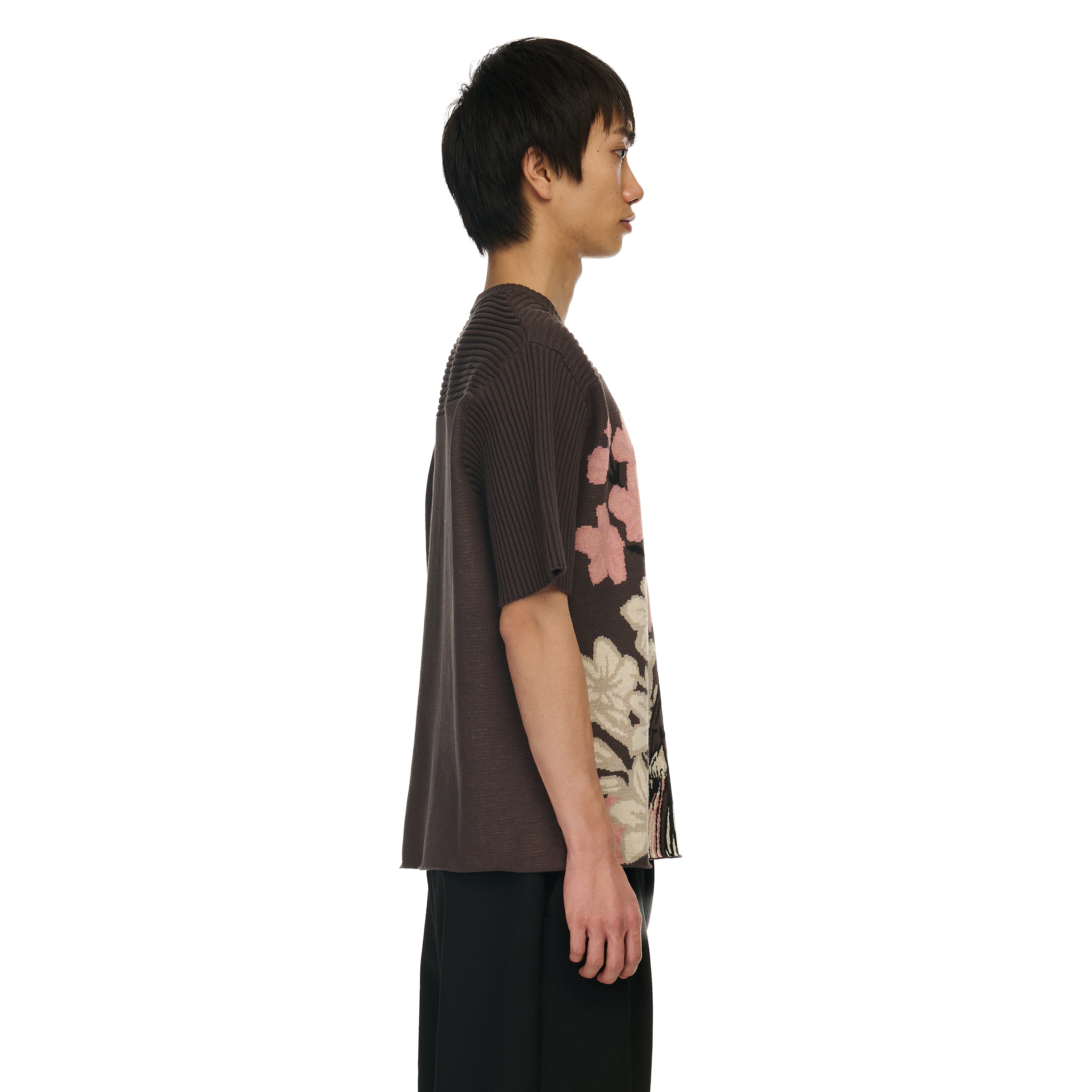 Derschutze "yakuza v2" knitted Jersey blue