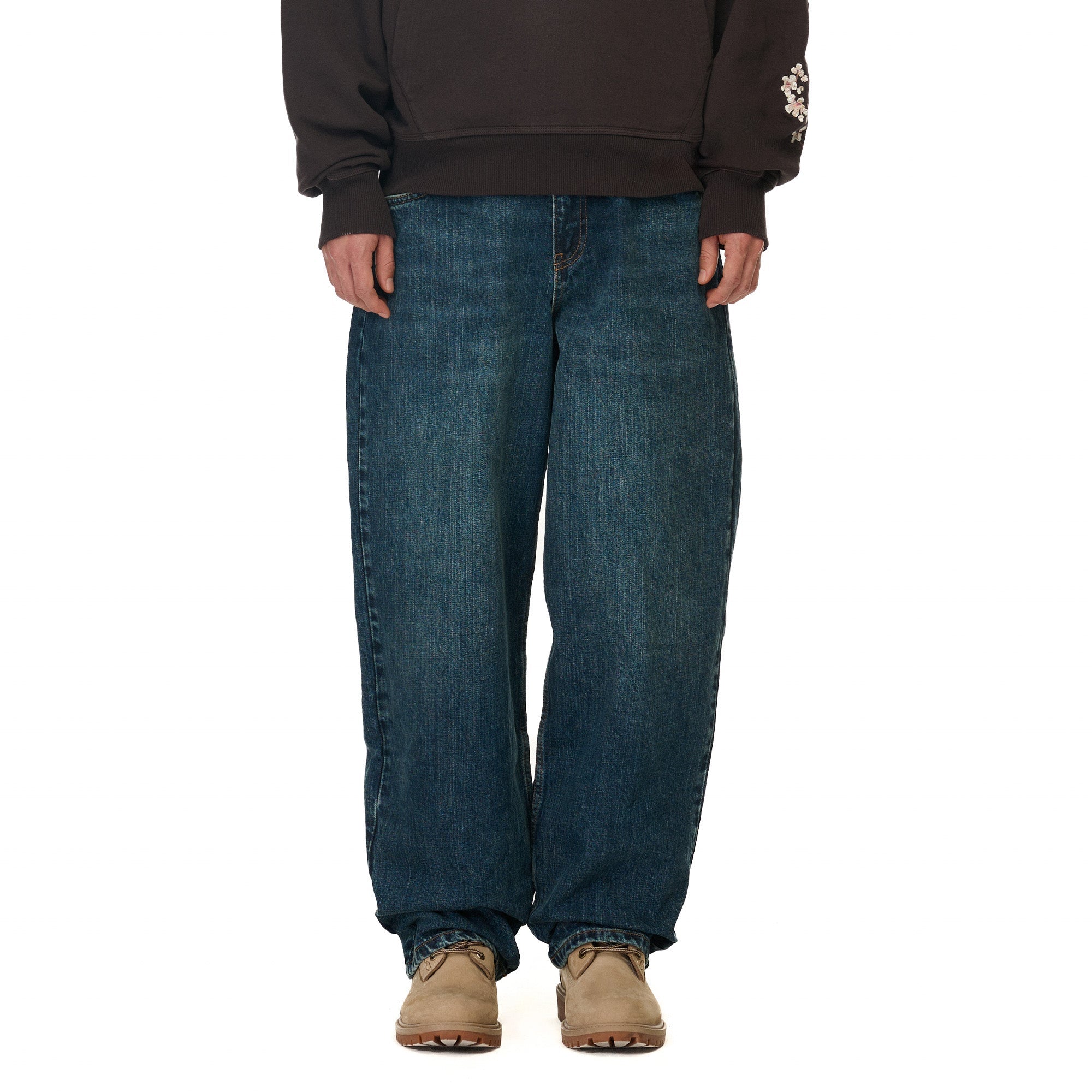 Derschutze "yakuza" indigo washed Denim