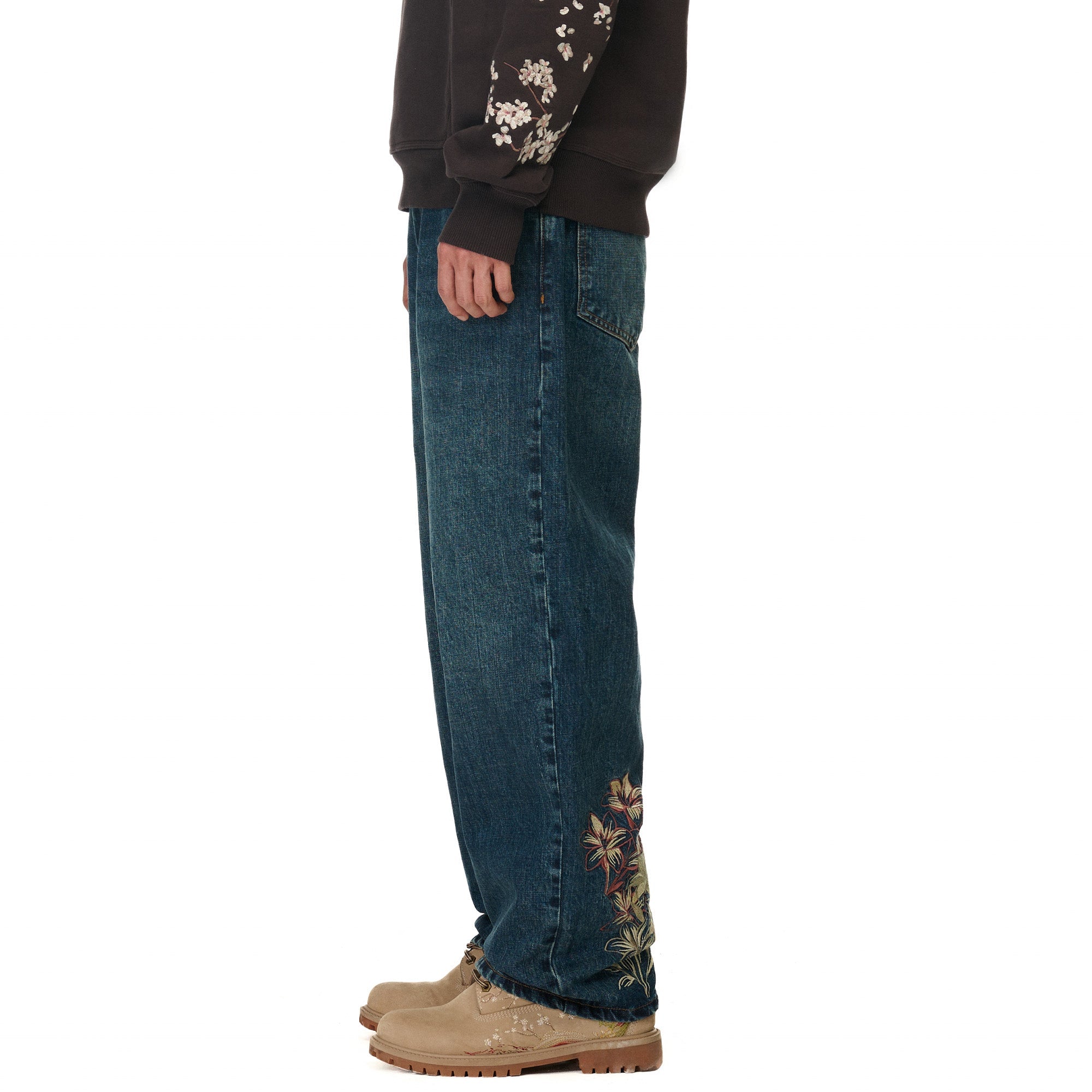 Derschutze "yakuza" indigo washed Denim