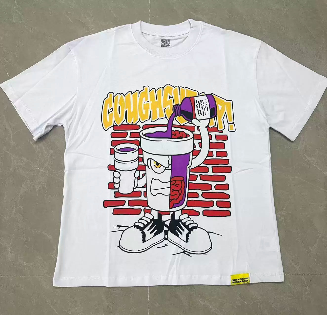 That's A Awful Lot Of Cough Syrup Cartoon Double Cup T-Shirt