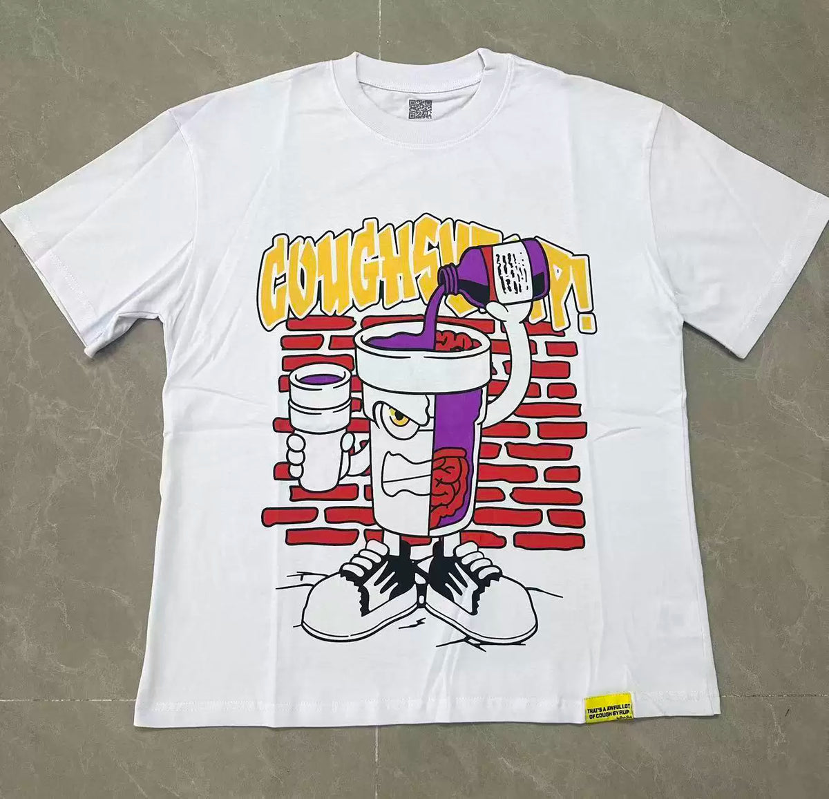 That's A Awful Lot Of Cough Syrup Cartoon Double Cup T-Shirt