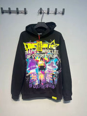 That’s A Awful Lot Of Cough Syrup Skull Graphic Black Hoodie