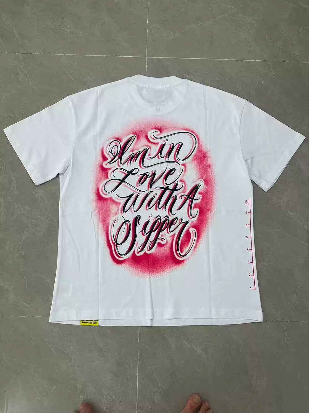 THAT'S A AWFUL LOT OF COUPH SYRUP Oversized White Tee