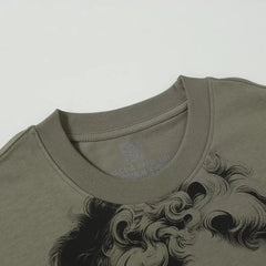 That’s A Awful Lot Of Cough Syrup Cherub Angel Full Print Oversized Tee