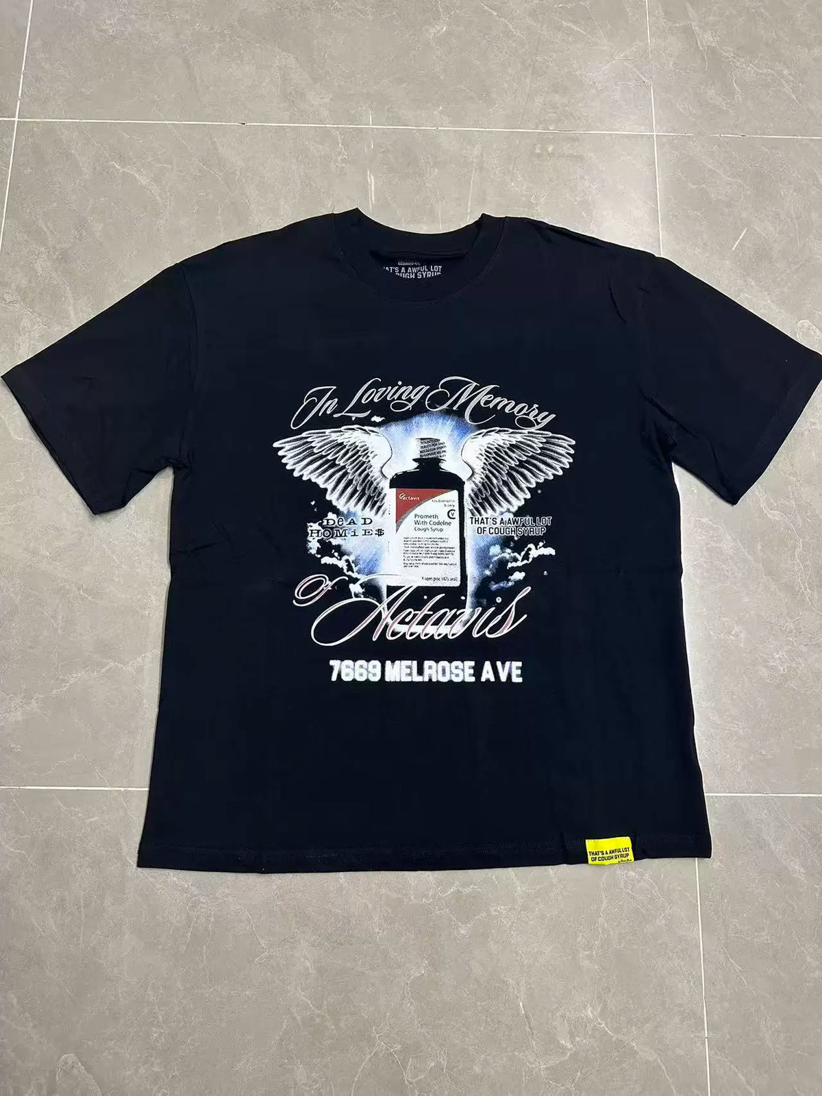 That's A Awful Lot Of Cough Syrup In Loving Memory T-Shirt