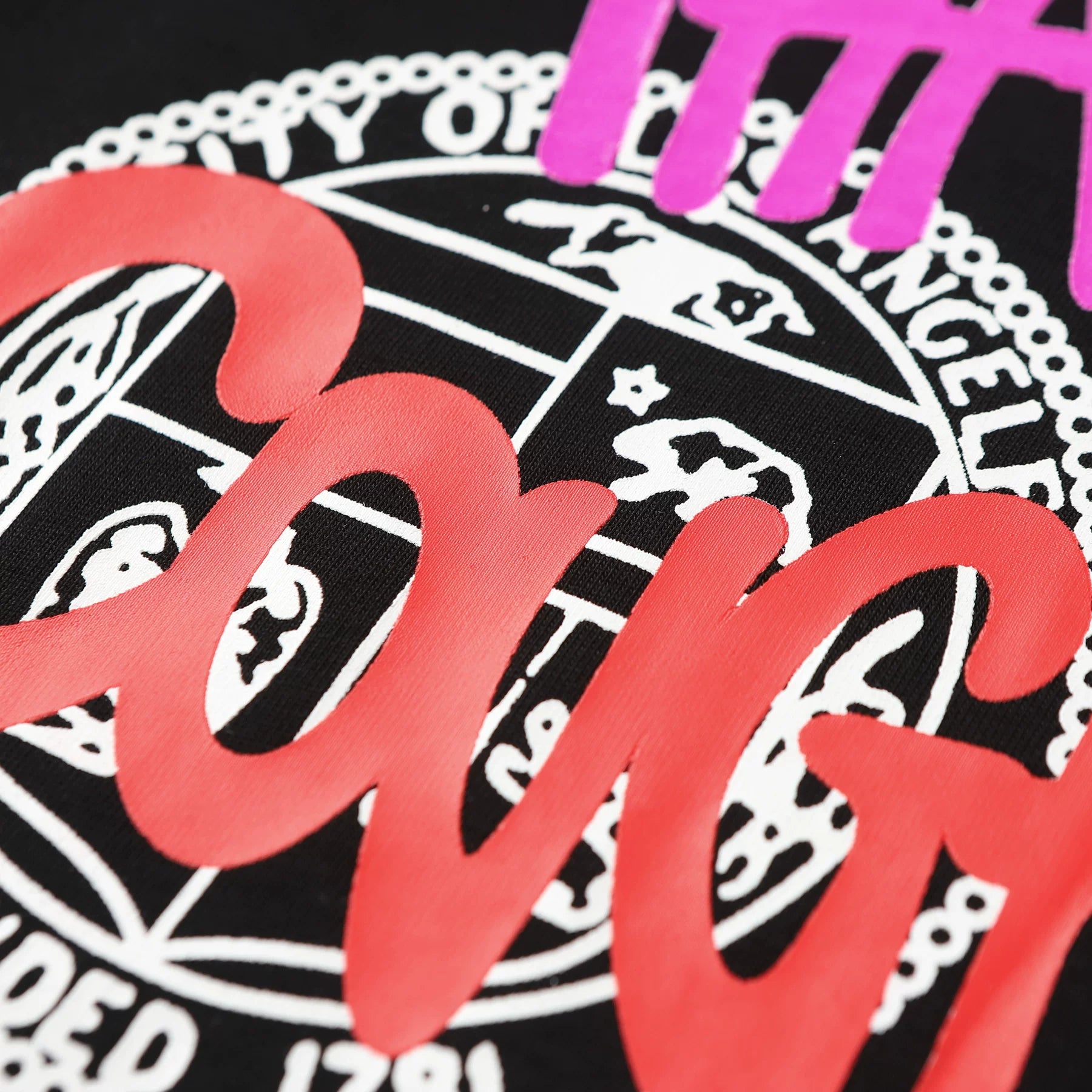 That’s A Awful Lot Of Cough Syrup Graffiti Seal Logo Oversized Black Tee