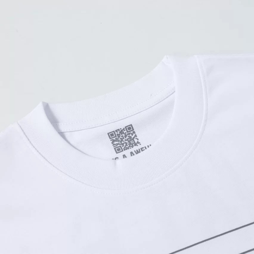 That’s A Awful Lot Of Cough Syrup Notebook Doodle Sketch Graphic Oversized White Tee