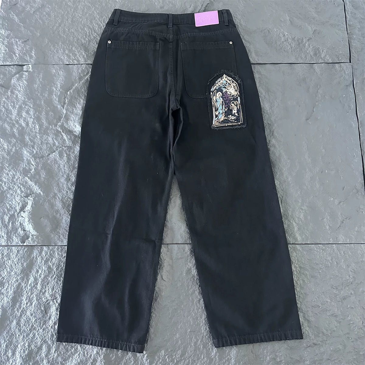 Derschutze embroidered jeans