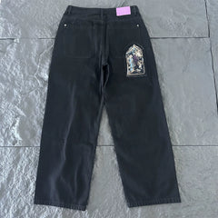 Derschutze embroidered jeans