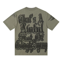 That’s A Awful Lot Of Cough Syrup Cherub Angel Full Print Oversized Tee