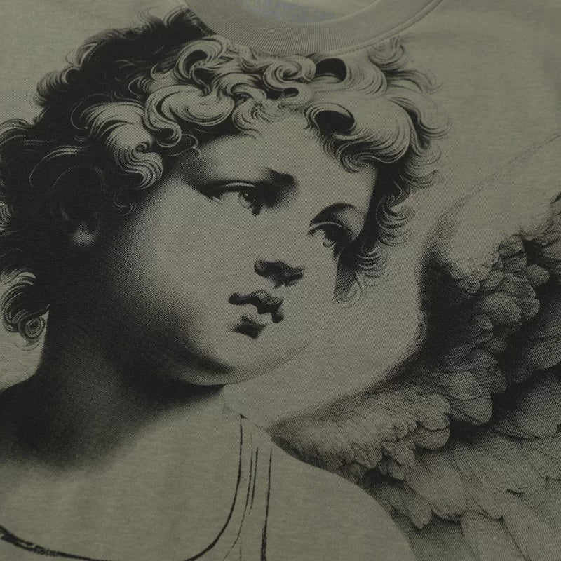 That’s A Awful Lot Of Cough Syrup Cherub Angel Full Print Oversized Tee