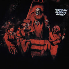 That’s A Havful Lot Of Cough Syrup Metal Horror Graphic Oversized Black Tee