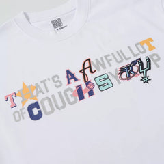 THAT'S A AWFUL LOT OF COUGH SYRUP Vintage Washed NBA Team Logo Mashup T-Shirt