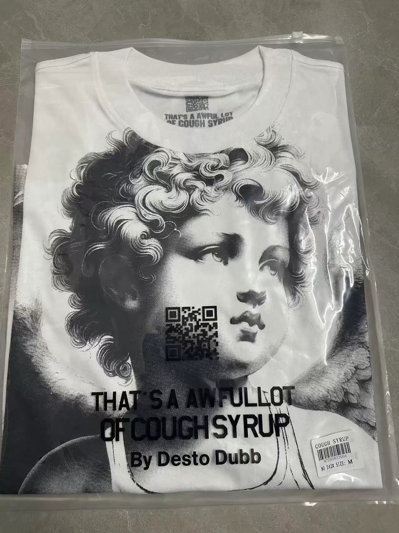 That's A Awful Lot Of Cough Syrup Cherub Angel Streetwear Tee