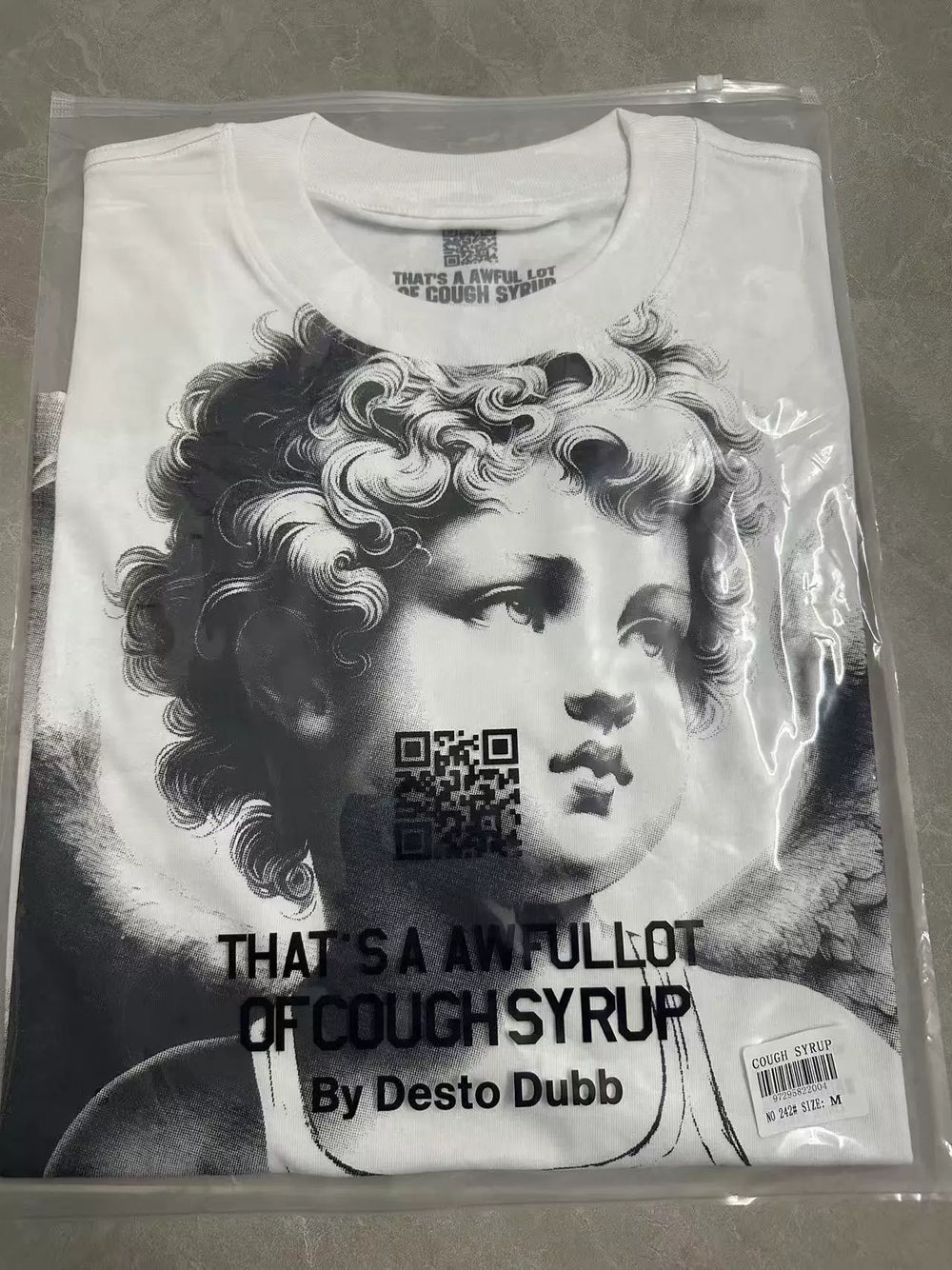 That's A Awful Lot Of Cough Syrup Cherub Angel Streetwear Tee