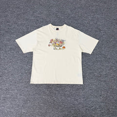 Derschutze Vintage Floral Bouquet Art Graphic Tee