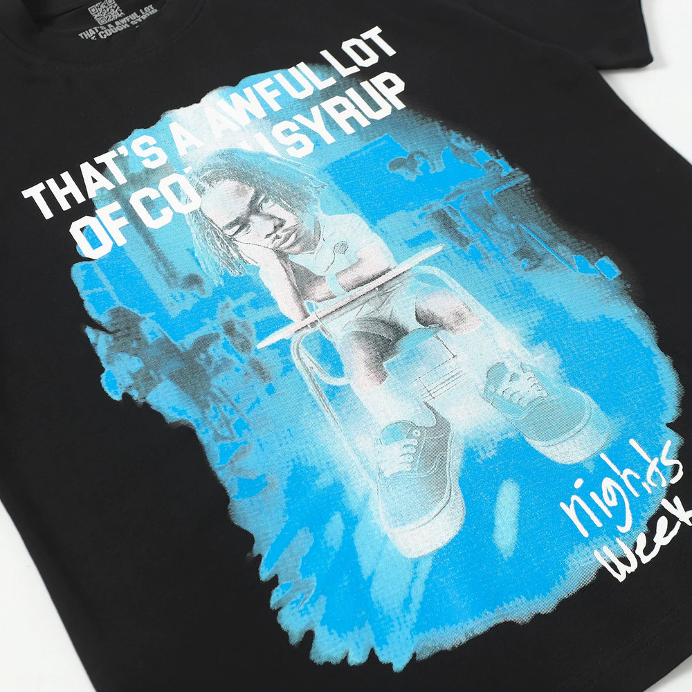 That’s A Awful Lot Of Cough Syrup Nights And Weekends Graphic Tee