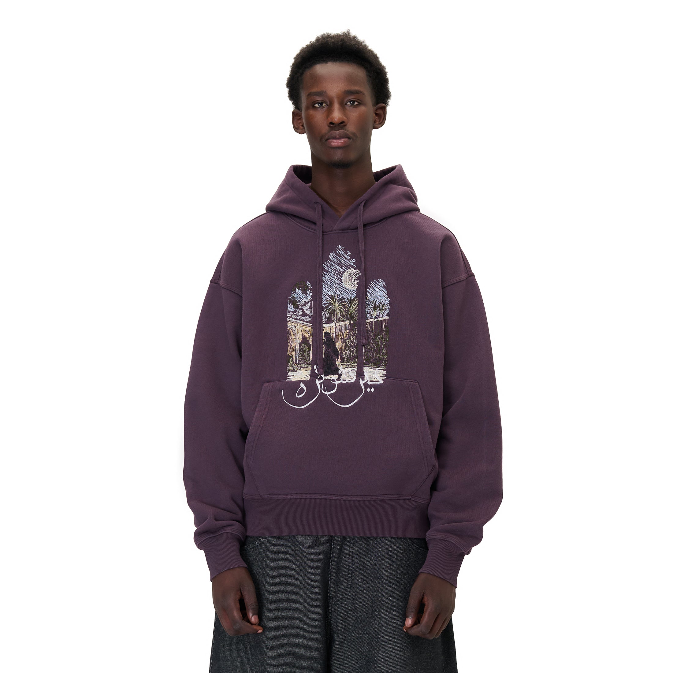 Derschutze "aziza" Hoodie purple
