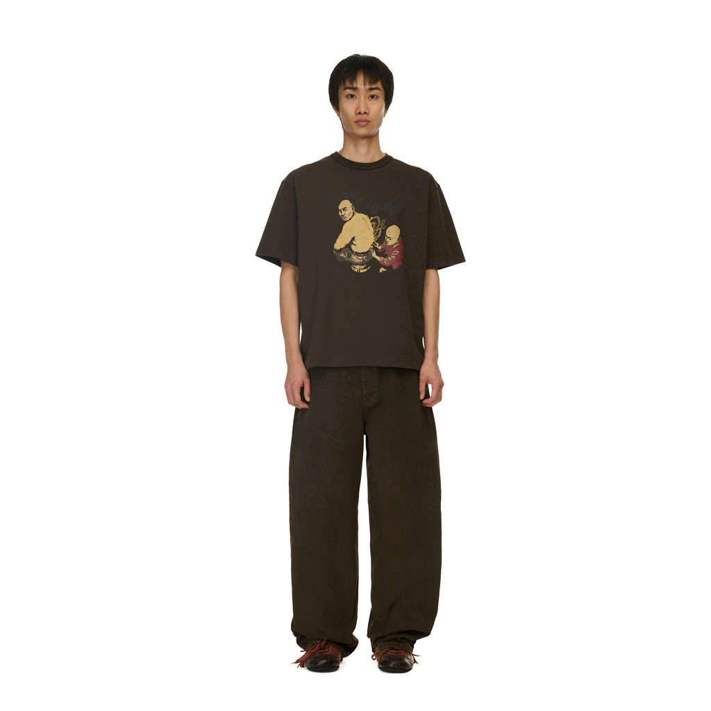 Derschutze "yakuza" T Shirt dark brown